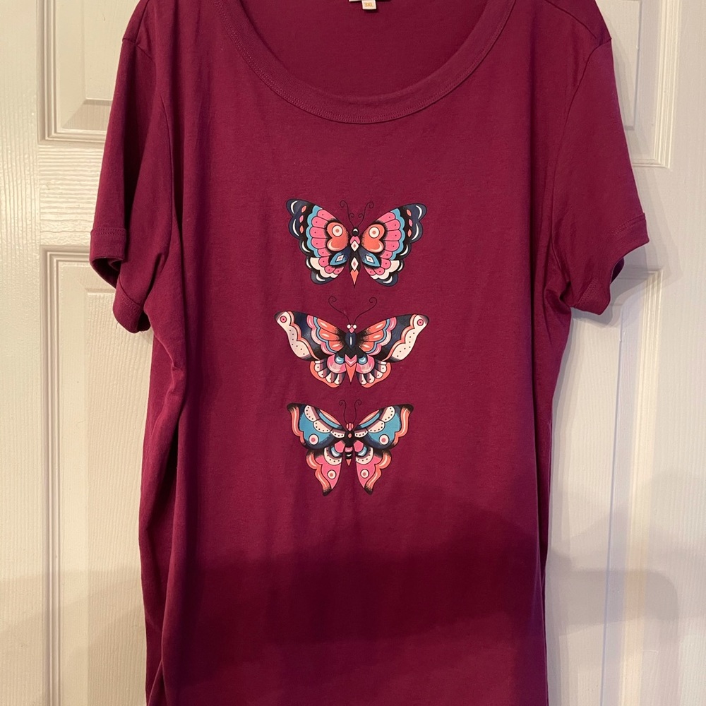 Lularoe butterfly top